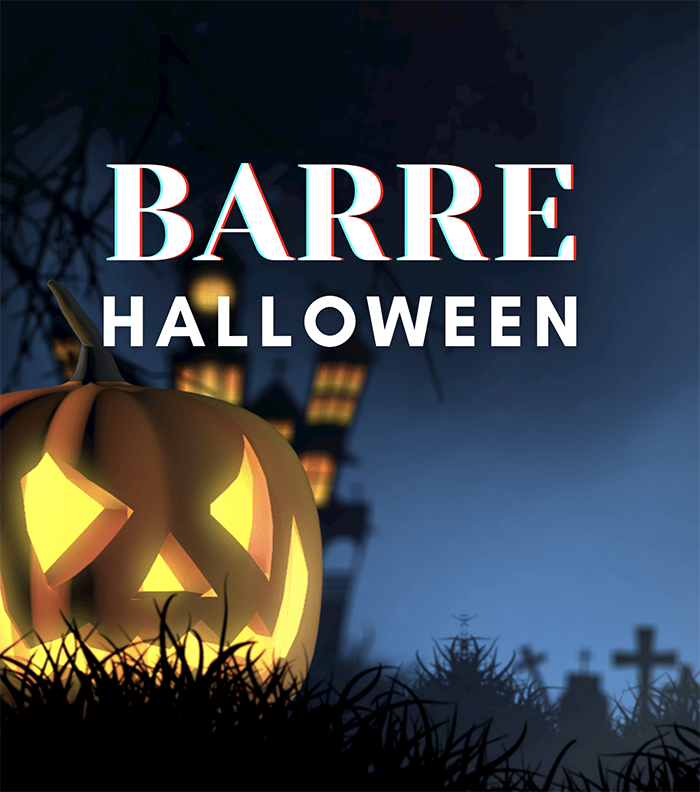 clase especial de barre halloween valencia