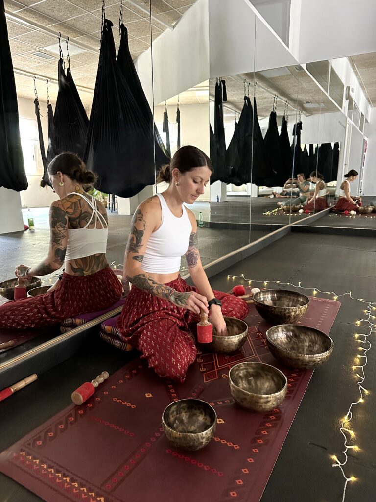 Matcha y Yoga, baño de sonido